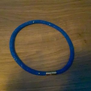 Swarovski Royal Blue Gemstone Mesh Bracelet